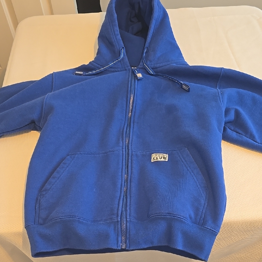 Blue Men Hoodie by Pro Club